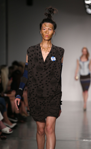 Illustration for article titled Vivienne Westwood Backs Scottish Independence at London Fashion Week